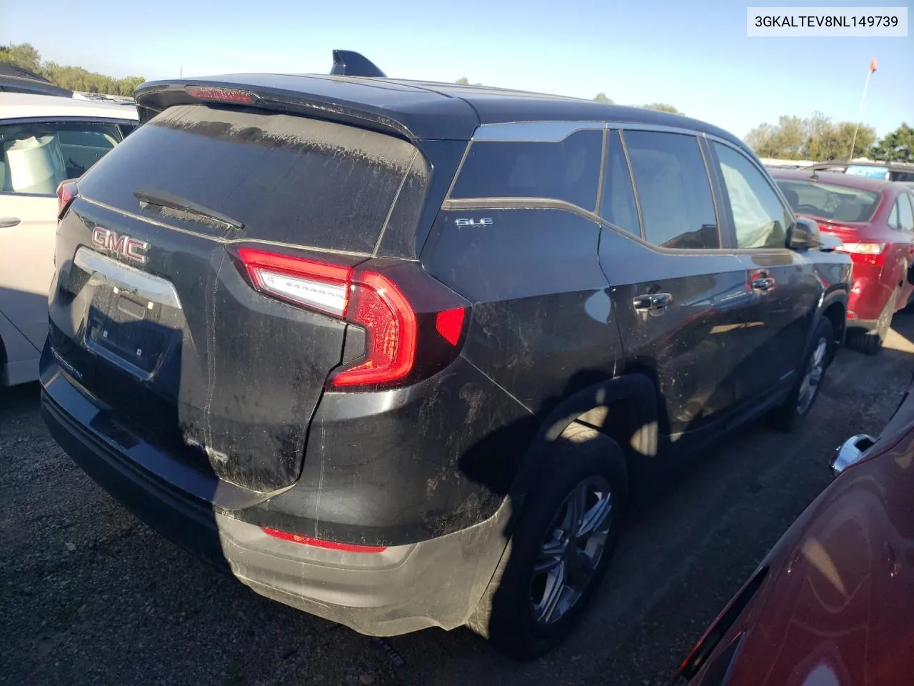 2022 GMC Terrain Sle VIN: 3GKALTEV8NL149739 Lot: 73191744