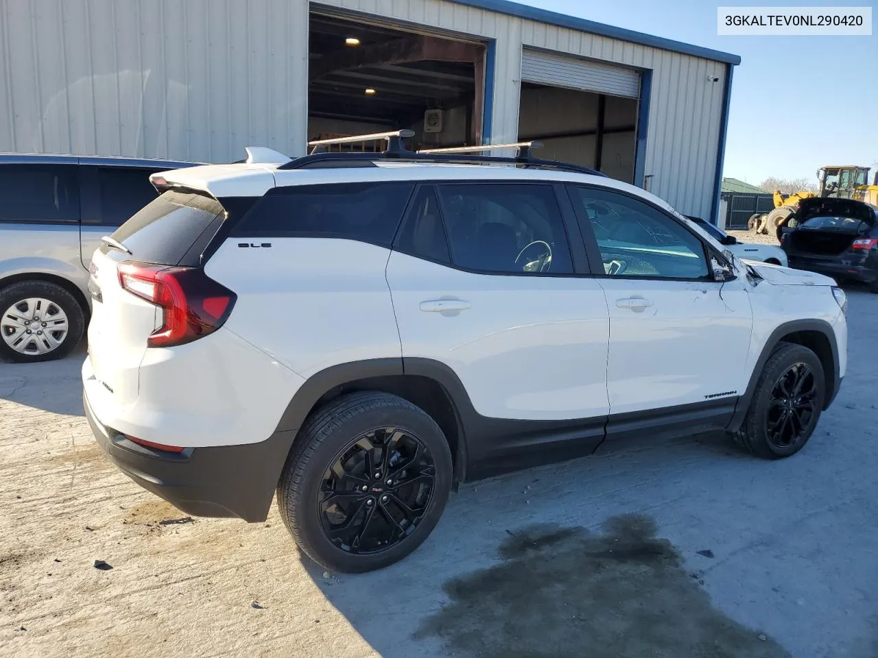 2022 GMC Terrain Sle VIN: 3GKALTEV0NL290420 Lot: 73193494