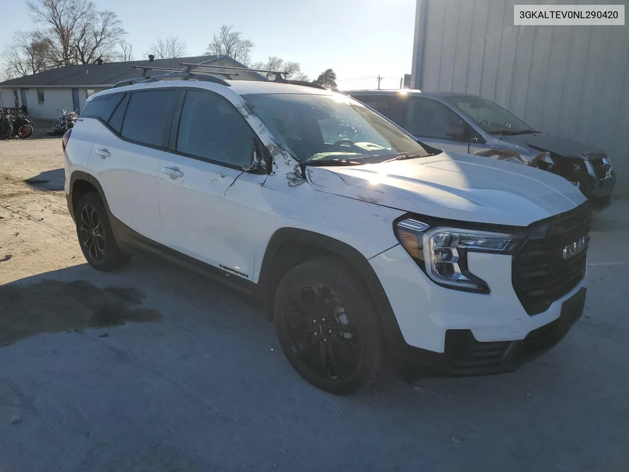 2022 GMC Terrain Sle VIN: 3GKALTEV0NL290420 Lot: 73193494