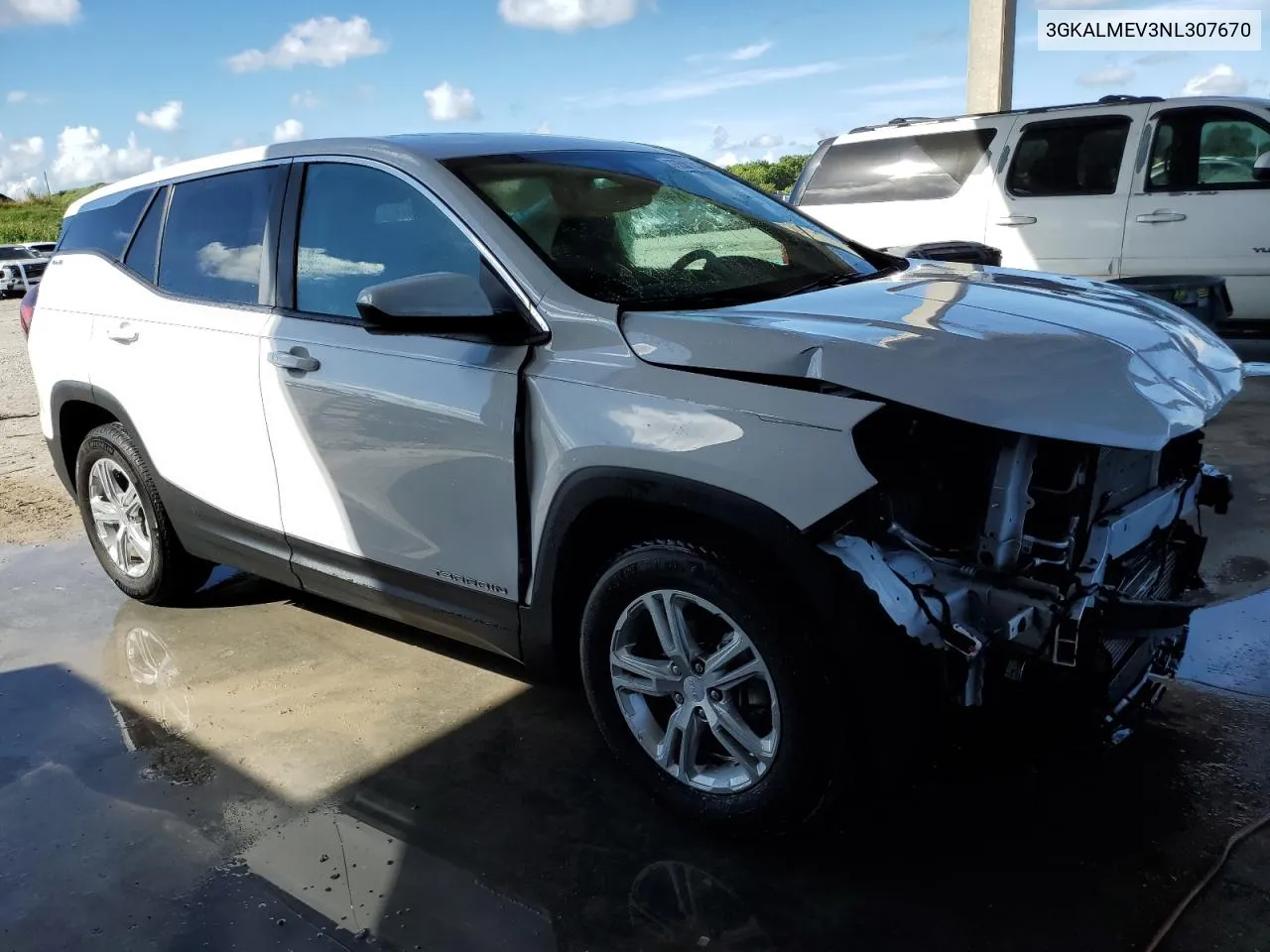 2022 GMC Terrain Sle VIN: 3GKALMEV3NL307670 Lot: 73521314