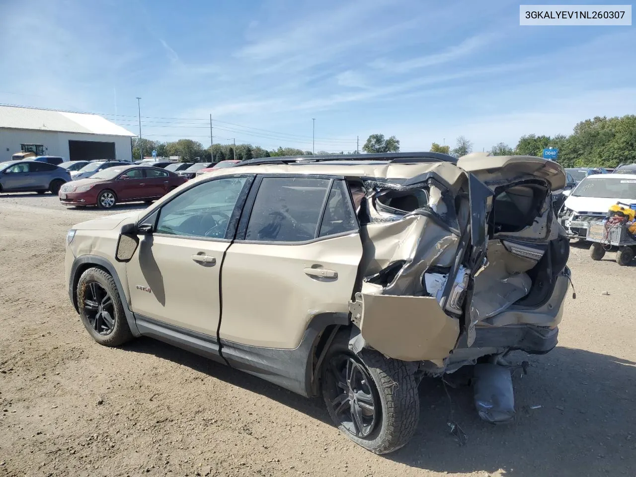 2022 GMC Terrain At4 VIN: 3GKALYEV1NL260307 Lot: 73555734