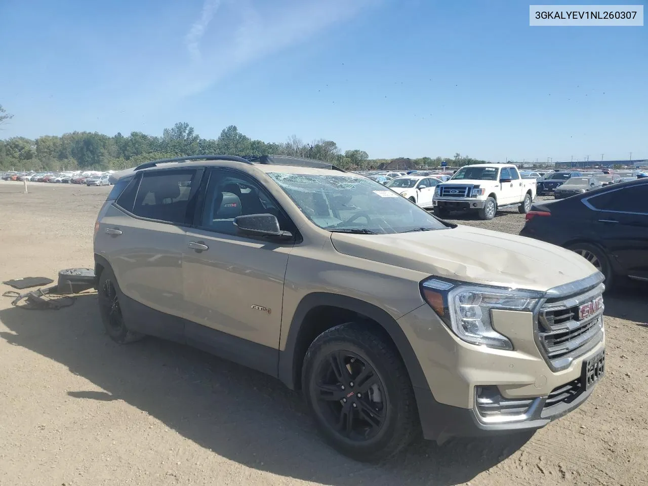 2022 GMC Terrain At4 VIN: 3GKALYEV1NL260307 Lot: 73555734