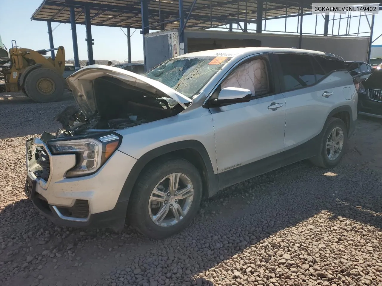 2022 GMC Terrain Sle VIN: 3GKALMEV9NL149402 Lot: 74040124