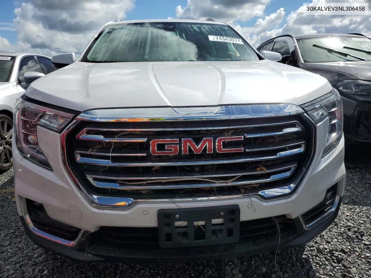 2022 GMC Terrain Slt VIN: 3GKALVEV3NL306458 Lot: 74343074