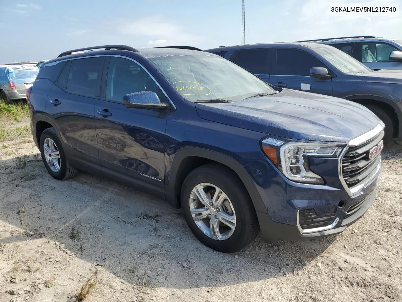 2022 GMC Terrain Sle VIN: 3GKALMEV5NL212740 Lot: 74344624