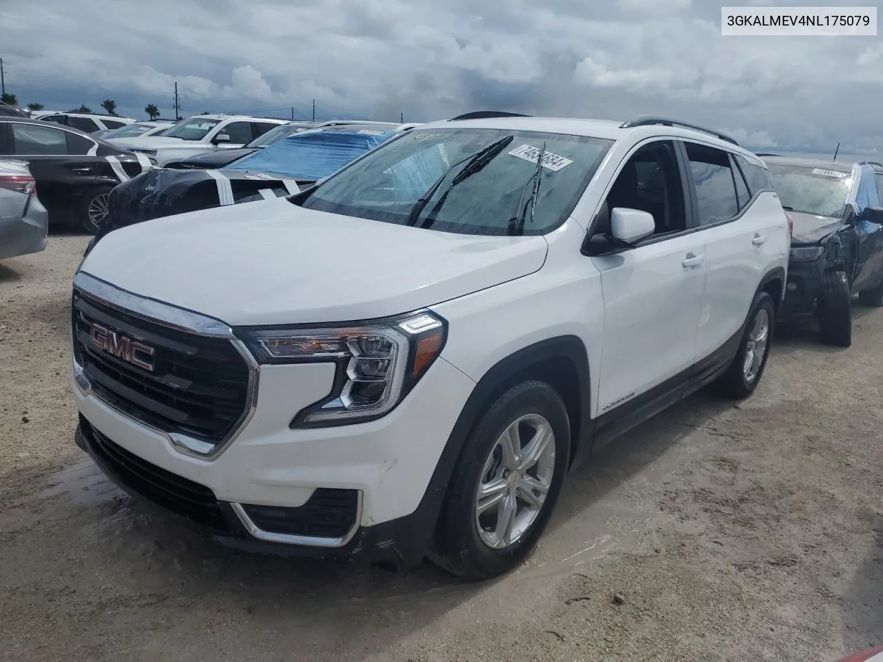 2022 GMC Terrain Sle VIN: 3GKALMEV4NL175079 Lot: 74631684