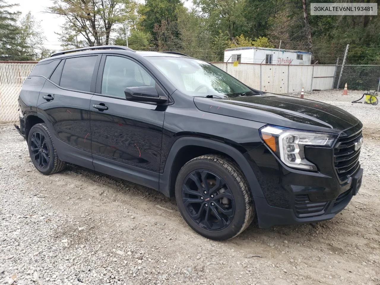 2022 GMC Terrain Sle VIN: 3GKALTEV6NL193481 Lot: 74645624