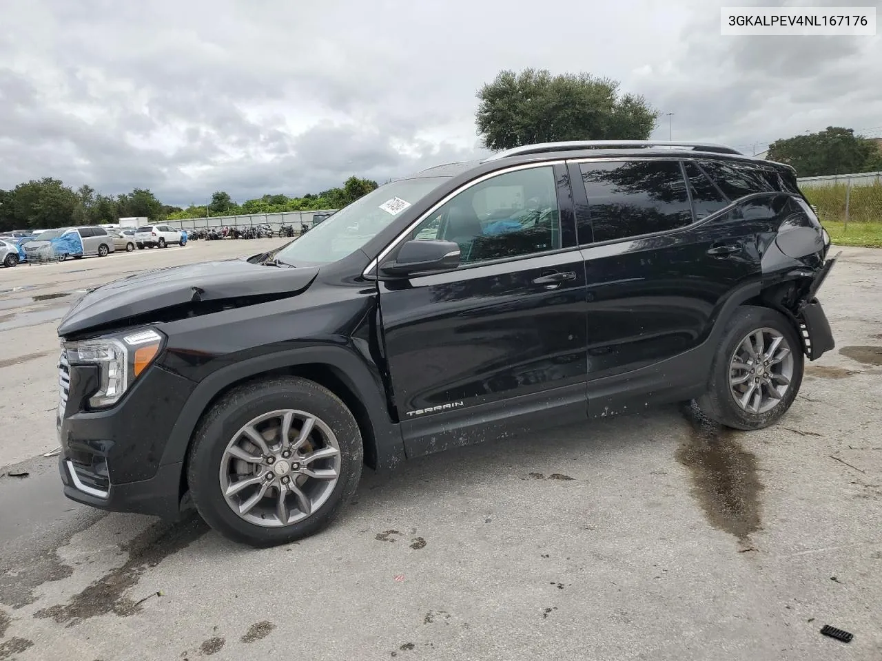 2022 GMC Terrain Slt VIN: 3GKALPEV4NL167176 Lot: 74704584