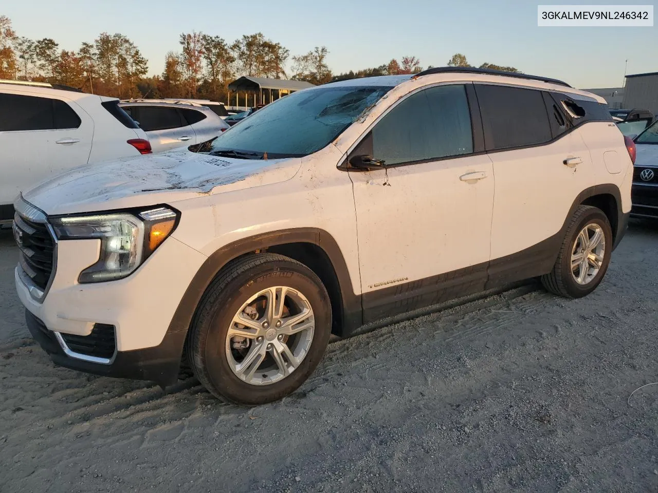 2022 GMC Terrain Sle VIN: 3GKALMEV9NL246342 Lot: 75367324