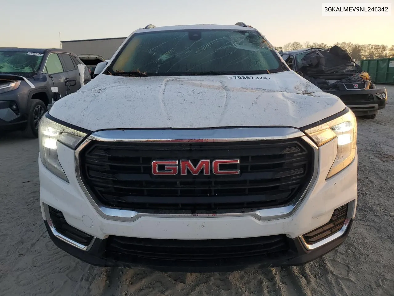 2022 GMC Terrain Sle VIN: 3GKALMEV9NL246342 Lot: 75367324