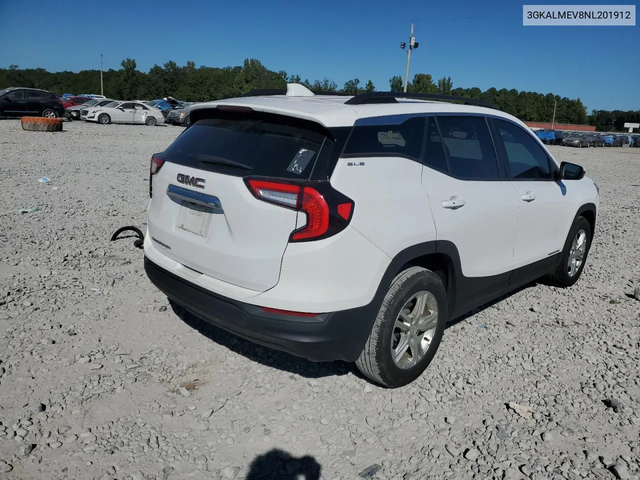 2022 GMC Terrain Sle VIN: 3GKALMEV8NL201912 Lot: 75743494