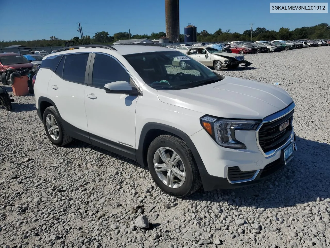 2022 GMC Terrain Sle VIN: 3GKALMEV8NL201912 Lot: 75743494