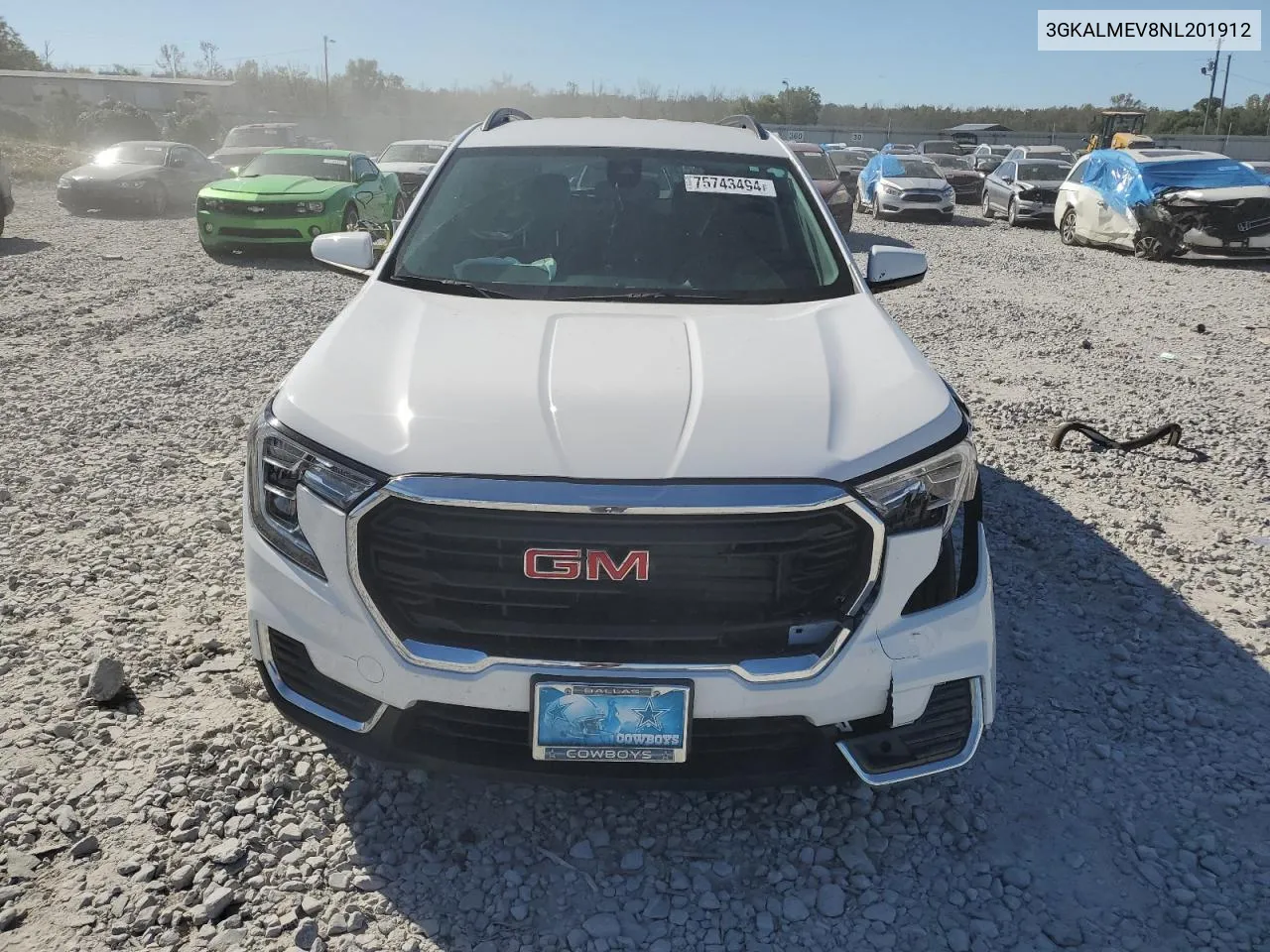 3GKALMEV8NL201912 2022 GMC Terrain Sle