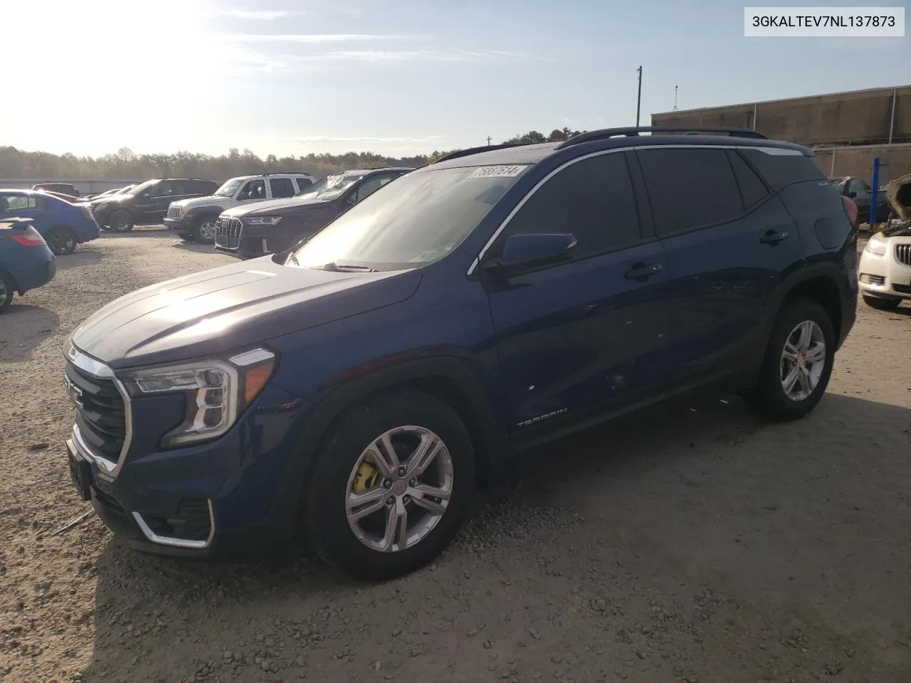 2022 GMC Terrain Sle VIN: 3GKALTEV7NL137873 Lot: 75887614