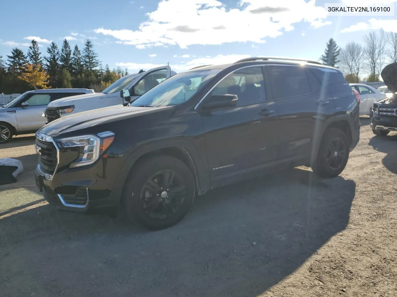 2022 GMC Terrain Sle VIN: 3GKALTEV2NL169100 Lot: 75917814