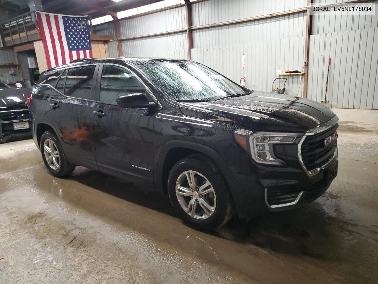 2022 GMC Terrain Sle VIN: 3GKALTEV5NL178034 Lot: 75999004