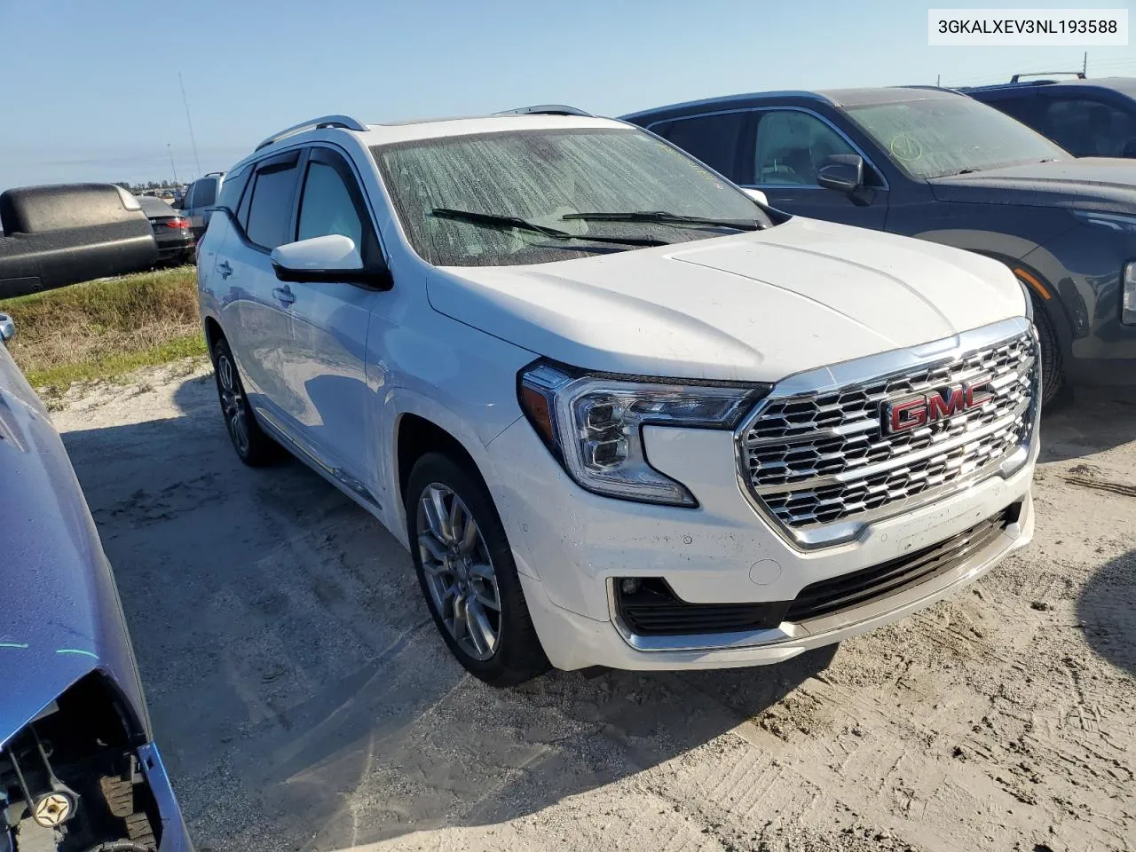 2022 GMC Terrain Denali VIN: 3GKALXEV3NL193588 Lot: 76195584