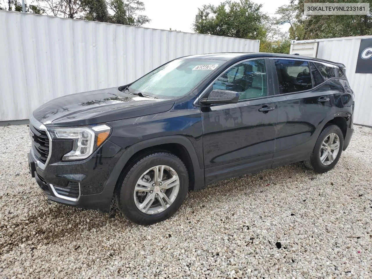 2022 GMC Terrain Sle VIN: 3GKALTEV9NL233181 Lot: 76544704