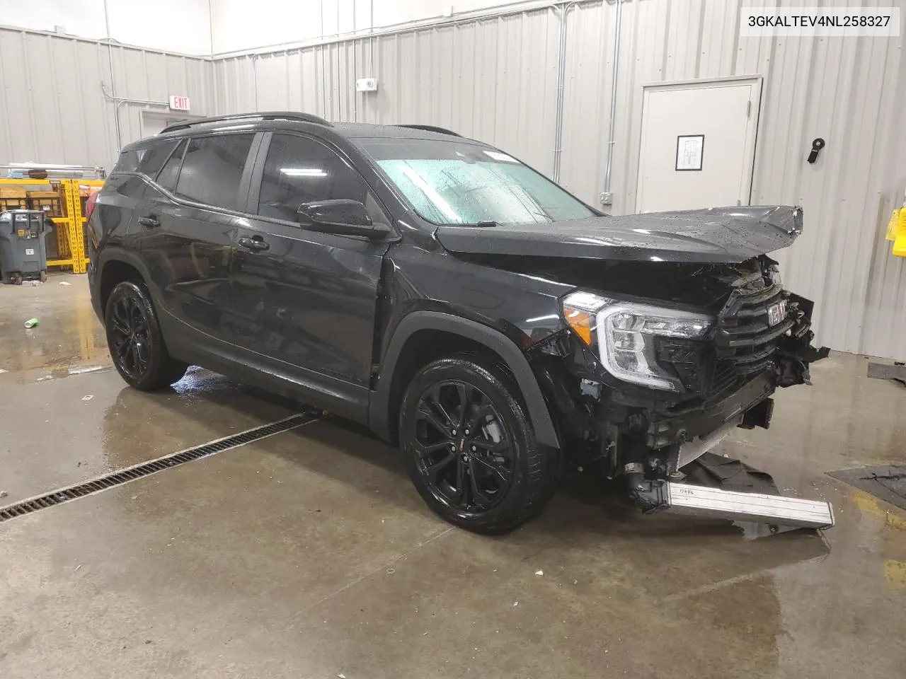 2022 GMC Terrain Sle VIN: 3GKALTEV4NL258327 Lot: 76655744