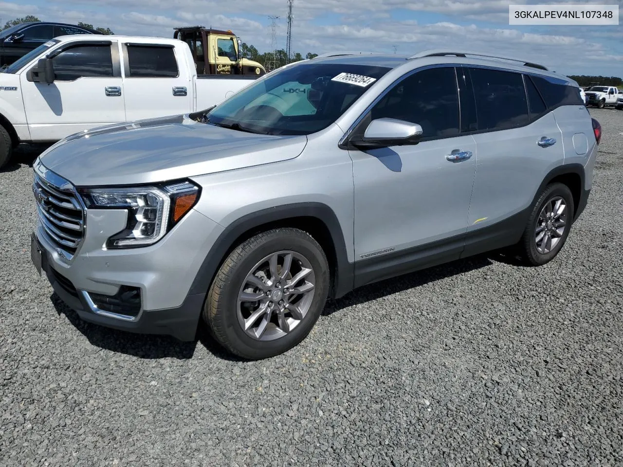 2022 GMC Terrain Slt VIN: 3GKALPEV4NL107348 Lot: 76669264