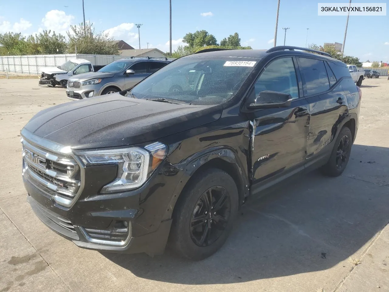 2022 GMC Terrain At4 VIN: 3GKALYEVXNL156821 Lot: 76930164