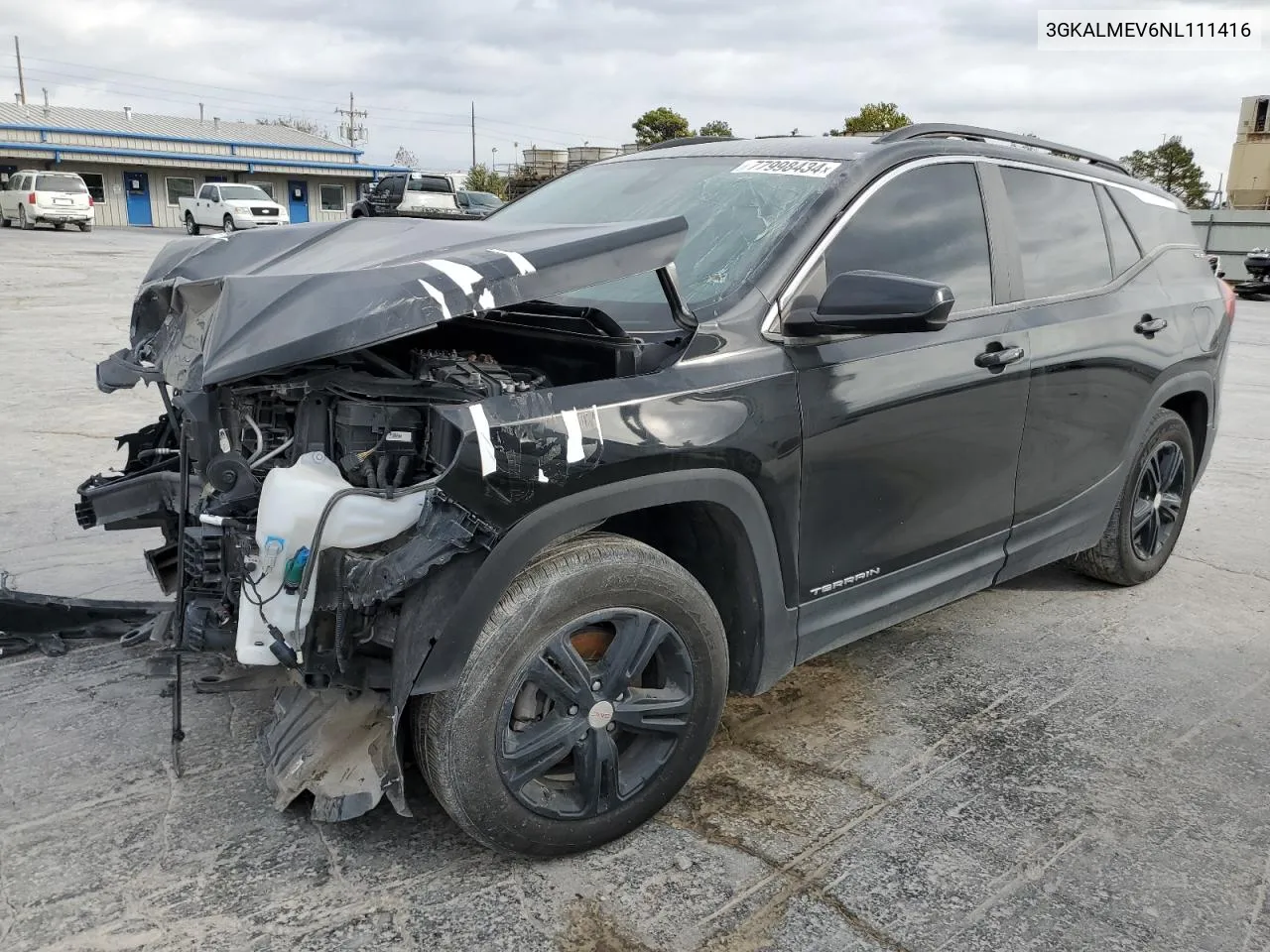 2022 GMC Terrain Sle VIN: 3GKALMEV6NL111416 Lot: 77998434