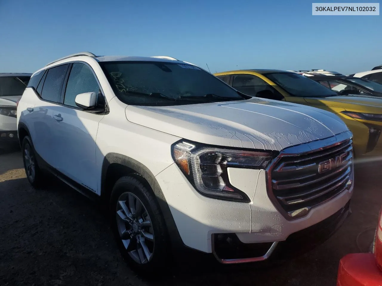 2022 GMC Terrain Slt VIN: 3GKALPEV7NL102032 Lot: 78571984