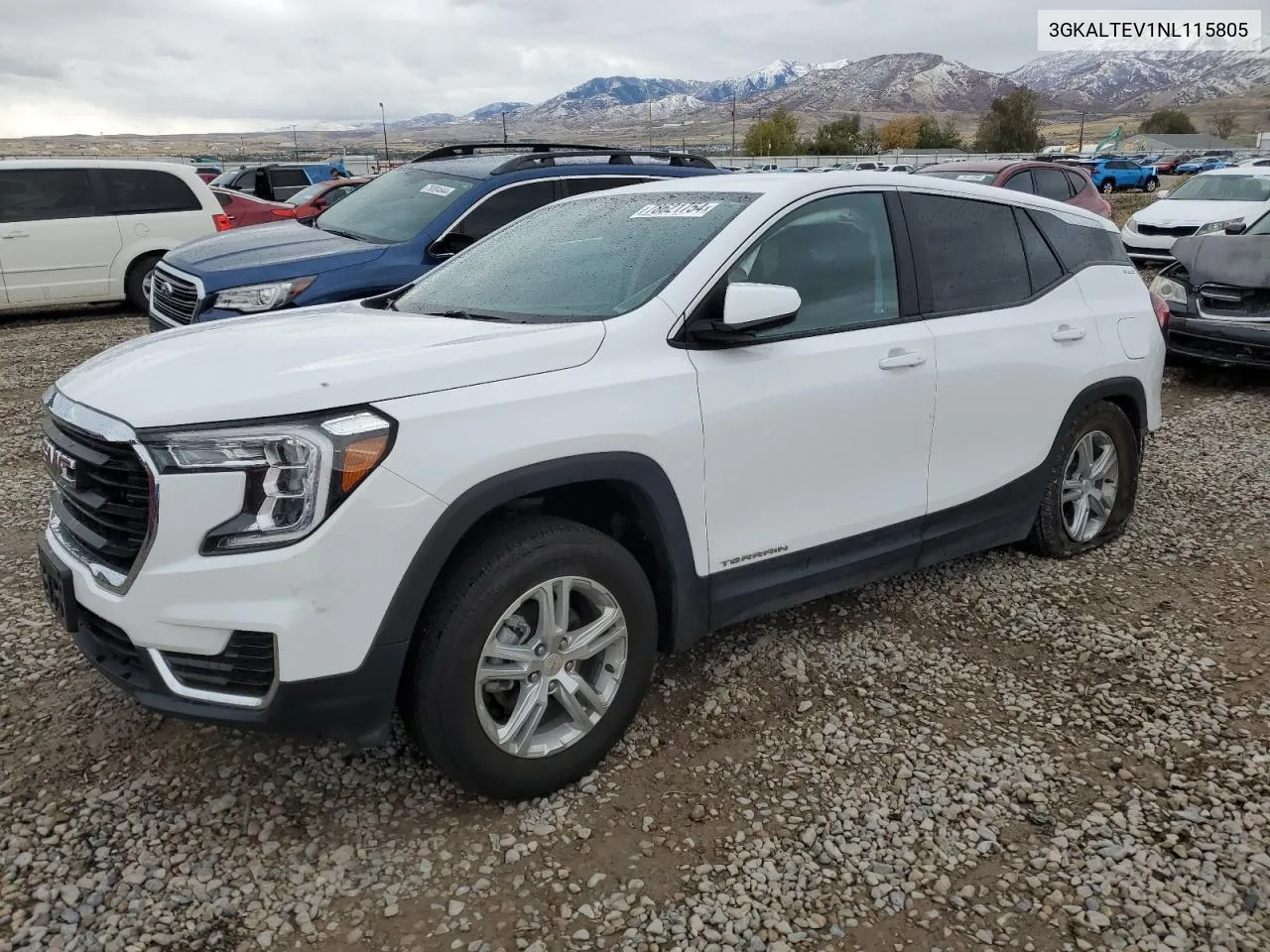 2022 GMC Terrain Sle VIN: 3GKALTEV1NL115805 Lot: 78621754