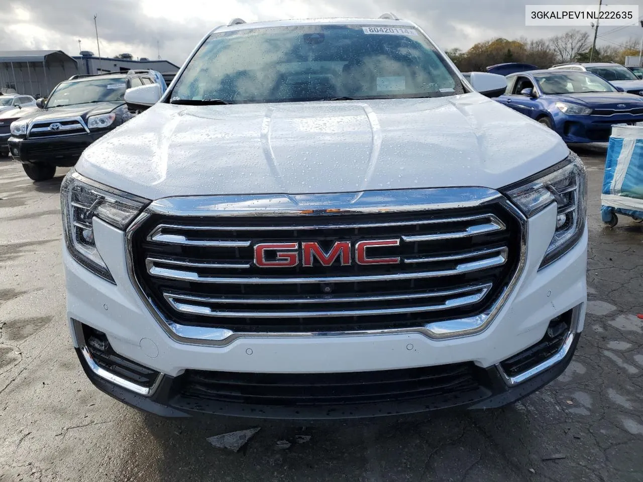 2022 GMC Terrain Slt VIN: 3GKALPEV1NL222635 Lot: 80420114