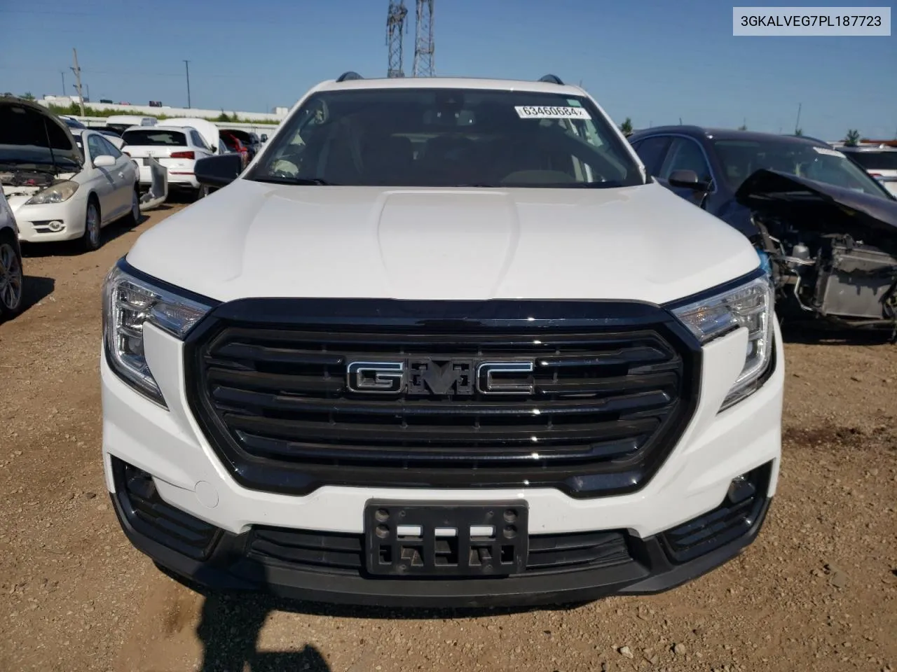 2023 GMC Terrain Slt VIN: 3GKALVEG7PL187723 Lot: 63460684