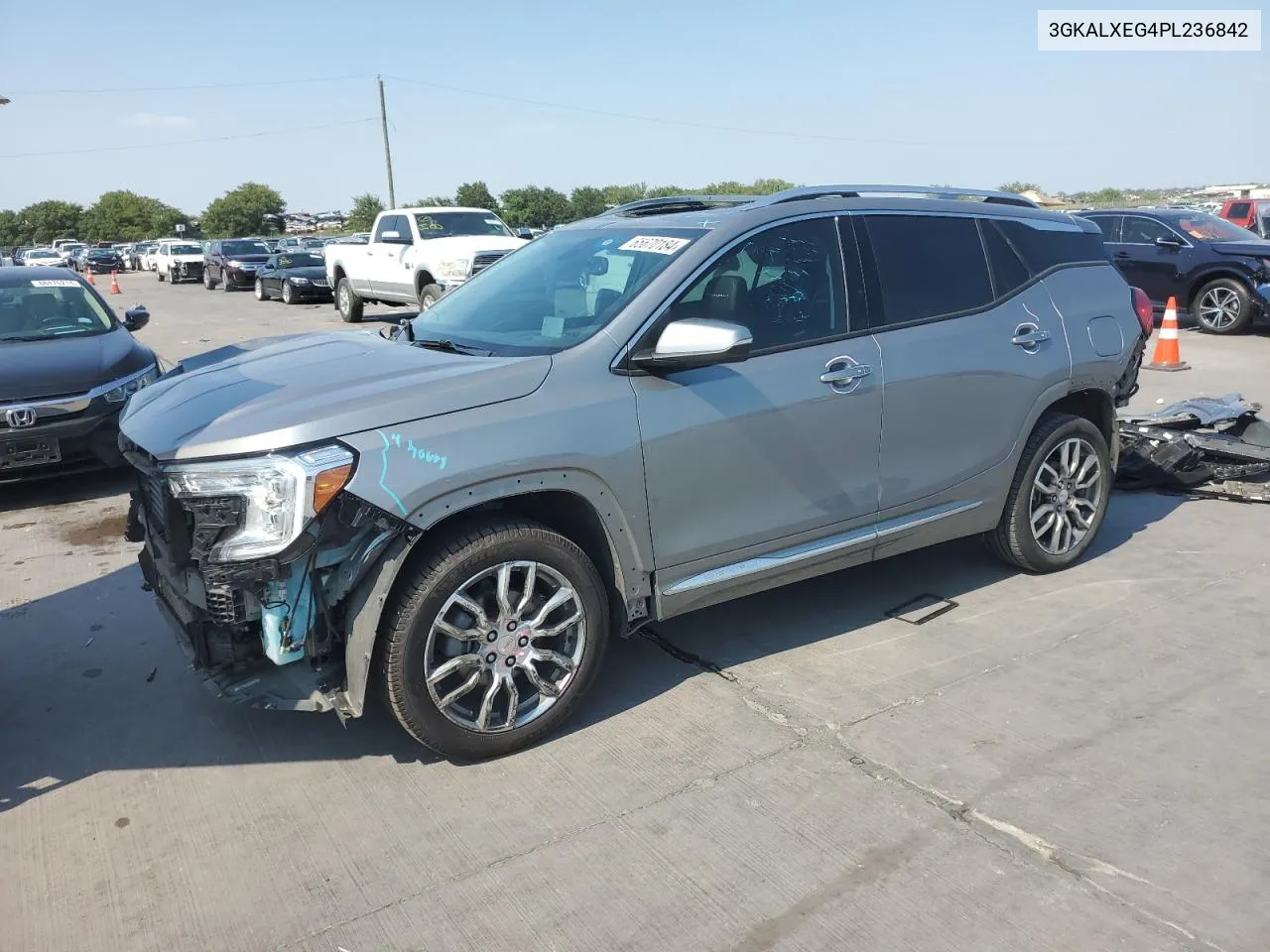 2023 GMC Terrain Denali VIN: 3GKALXEG4PL236842 Lot: 65670184