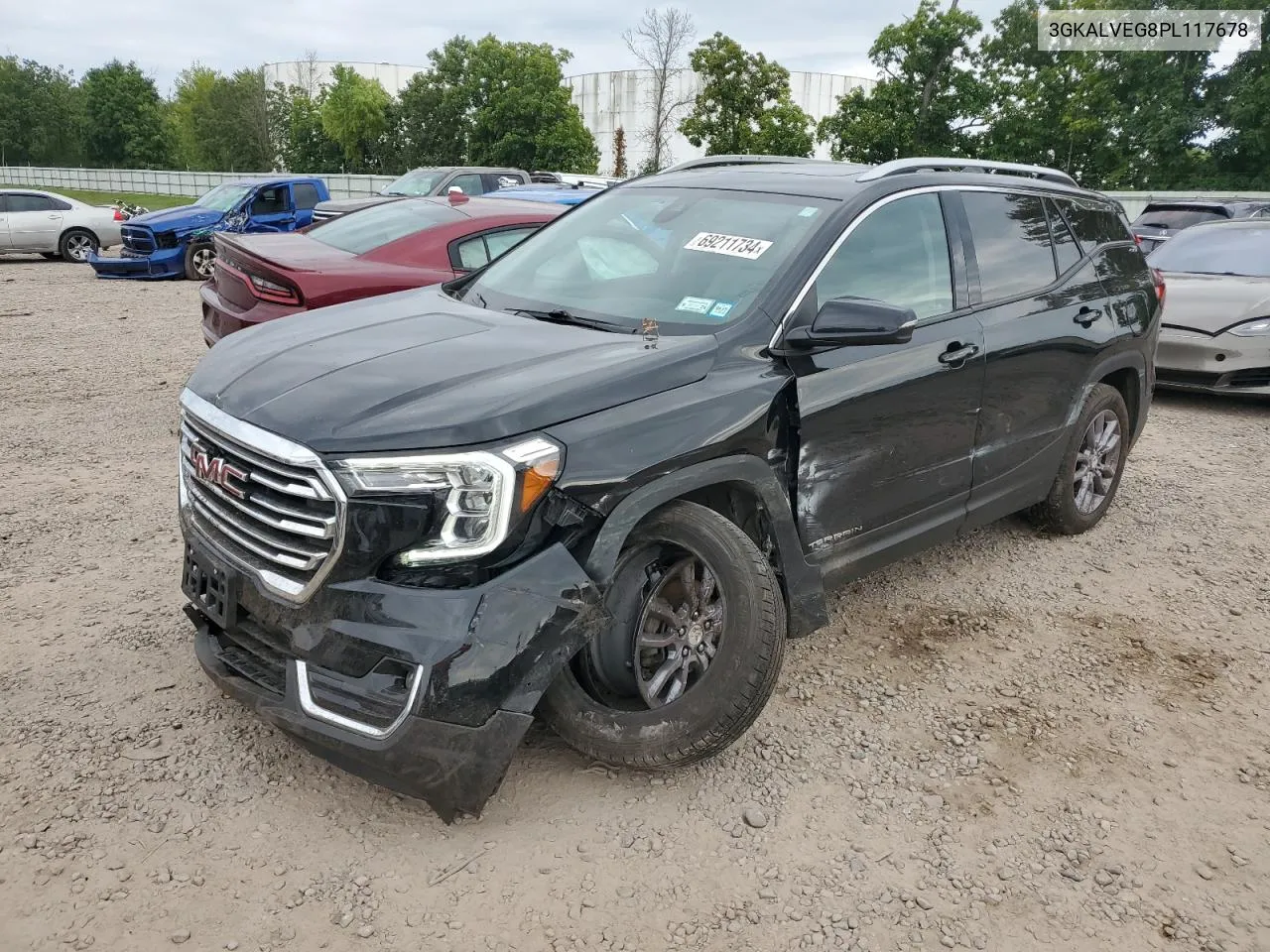 2023 GMC Terrain Slt VIN: 3GKALVEG8PL117678 Lot: 69211734