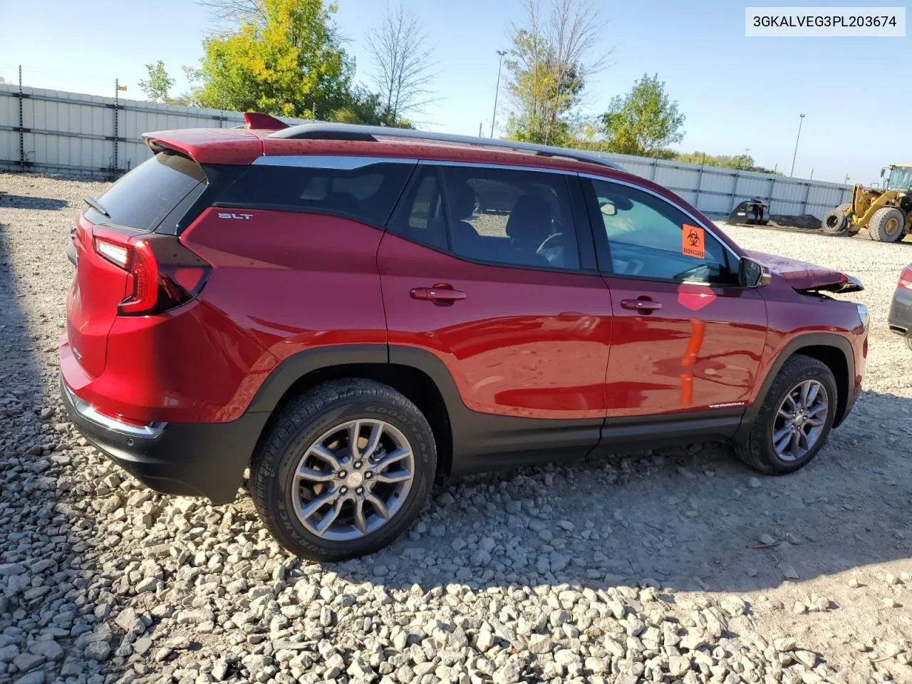 2023 GMC Terrain Slt VIN: 3GKALVEG3PL203674 Lot: 70432304