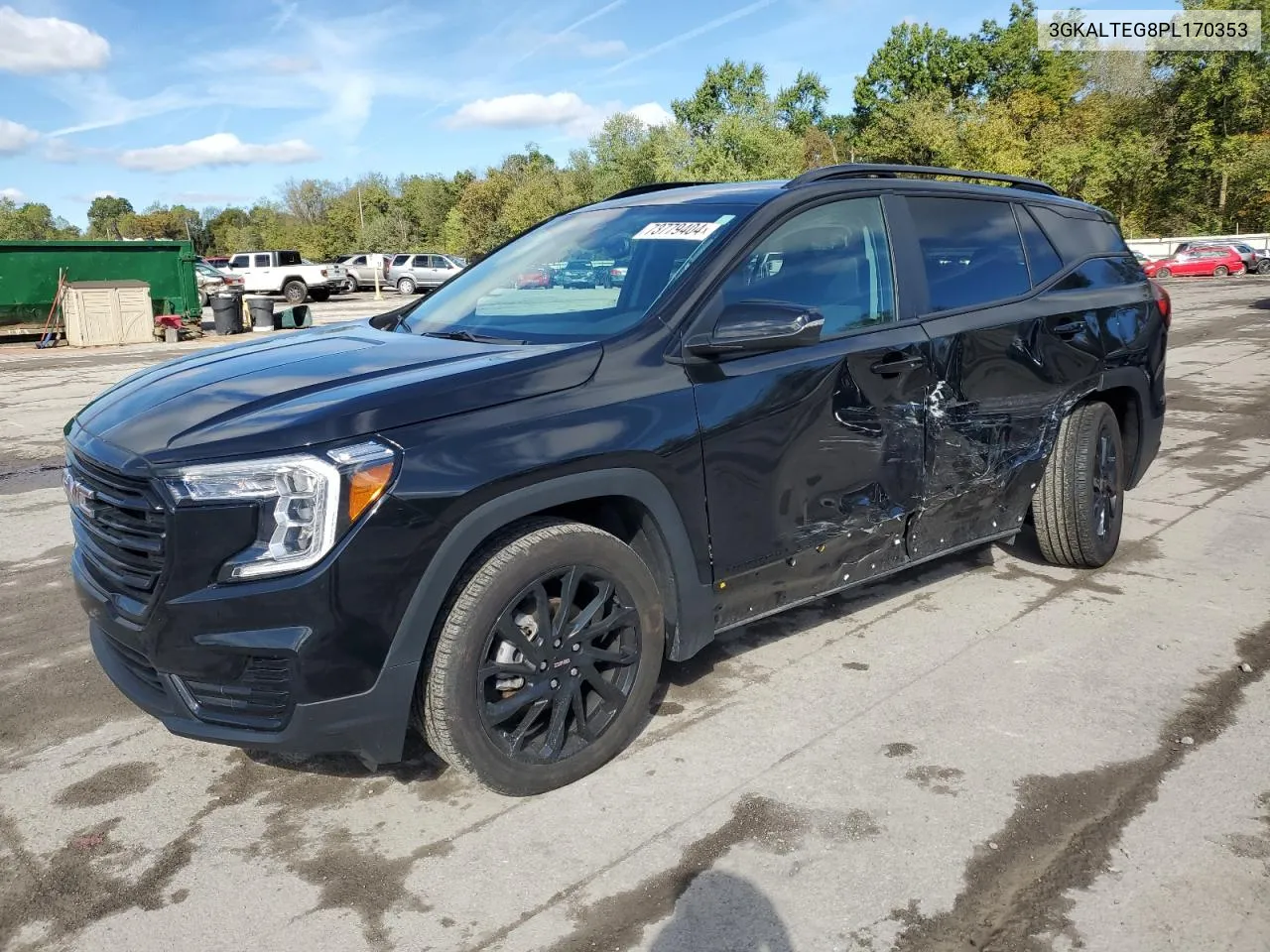 2023 GMC Terrain Sle VIN: 3GKALTEG8PL170353 Lot: 73779404