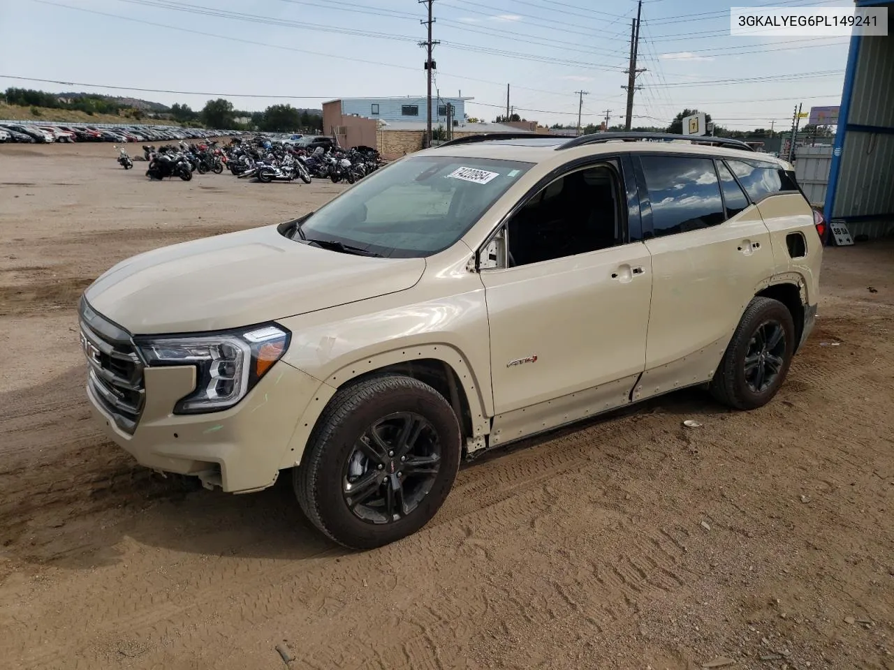 2023 GMC Terrain At4 VIN: 3GKALYEG6PL149241 Lot: 74220954