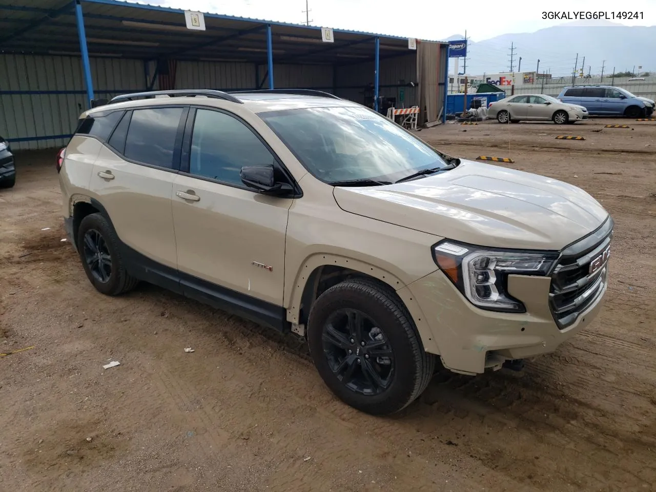 2023 GMC Terrain At4 VIN: 3GKALYEG6PL149241 Lot: 74220954