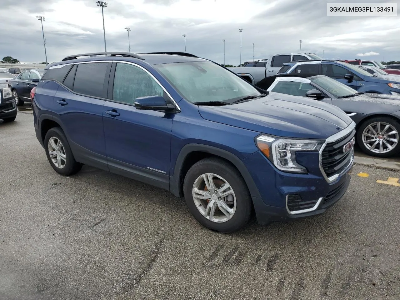 2023 GMC Terrain Sle VIN: 3GKALMEG3PL133491 Lot: 74775134