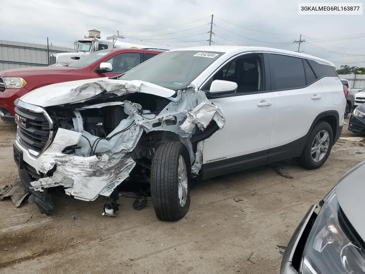 2024 GMC Terrain Sle VIN: 3GKALMEG6RL163877 Lot: 61642404