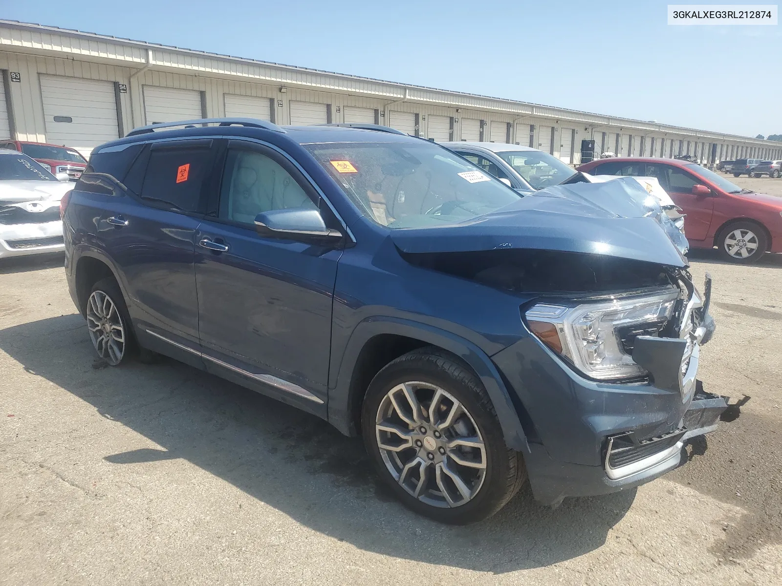 2024 GMC Terrain Denali VIN: 3GKALXEG3RL212874 Lot: 63686204