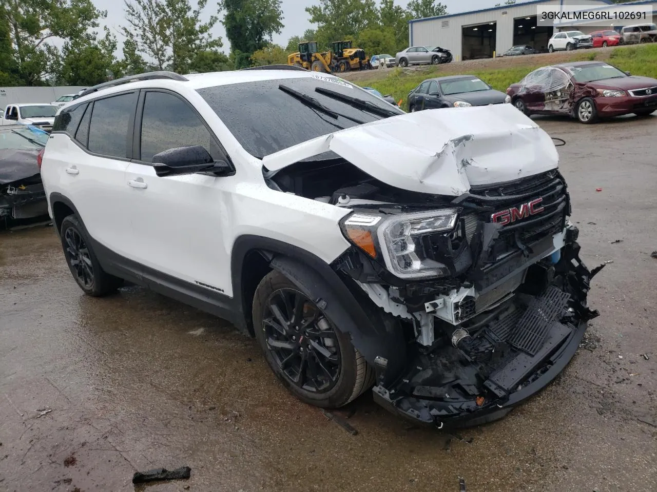 2024 GMC Terrain Sle VIN: 3GKALMEG6RL102691 Lot: 67370654