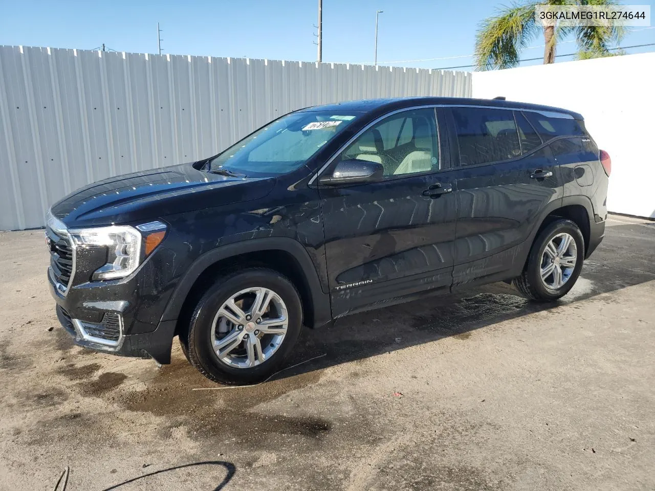 2024 GMC Terrain Sle VIN: 3GKALMEG1RL274644 Lot: 72612704