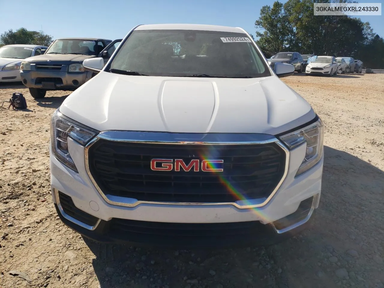 2024 GMC Terrain Sle VIN: 3GKALMEGXRL243330 Lot: 74992524