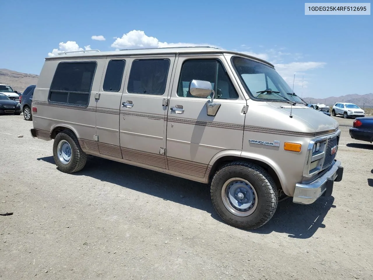 1994 GMC Rally Wagon / Van G2500 VIN: 1GDEG25K4RF512695 Lot: 63562414