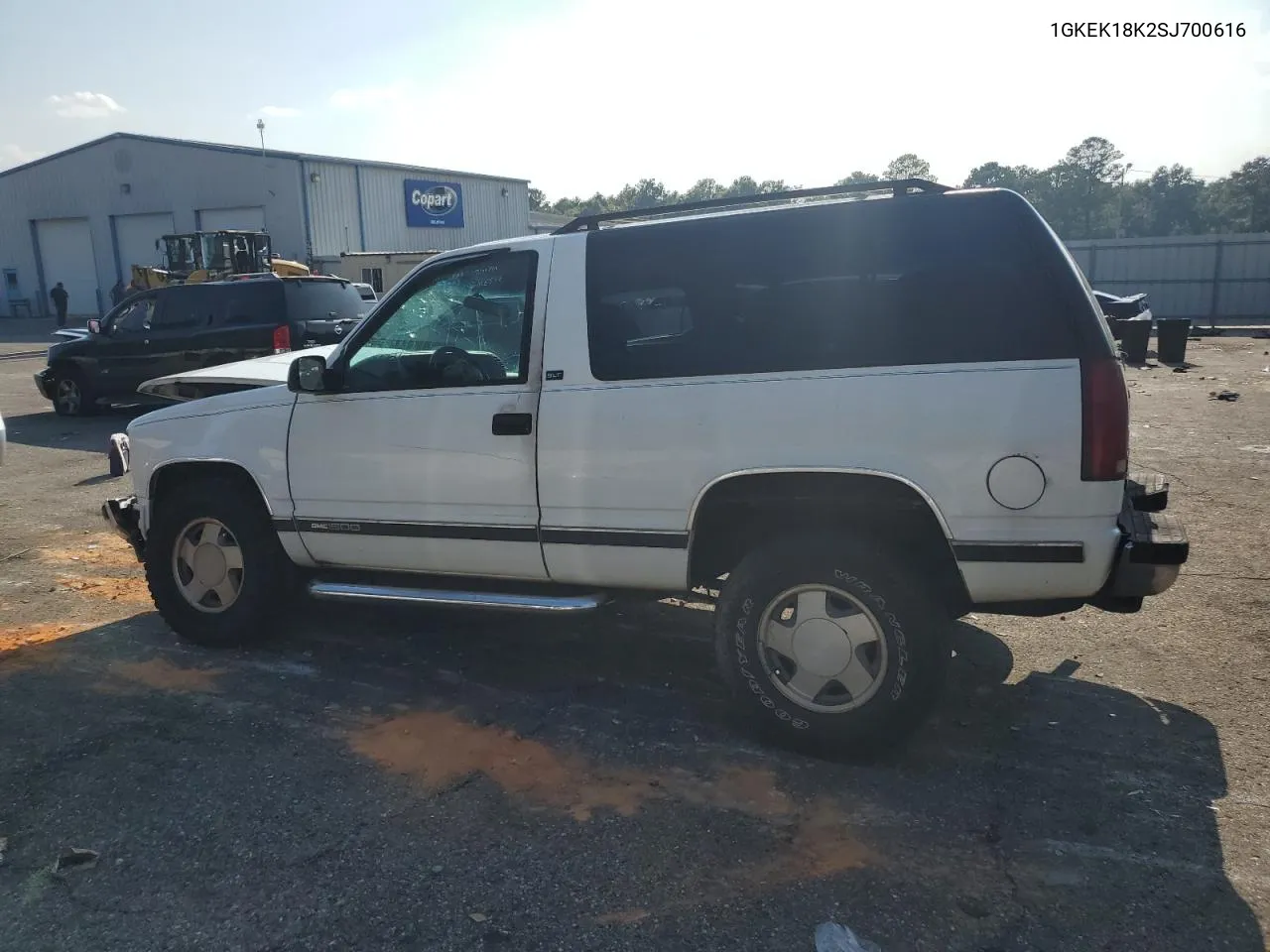 1GKEK18K2SJ700616 1995 GMC Yukon