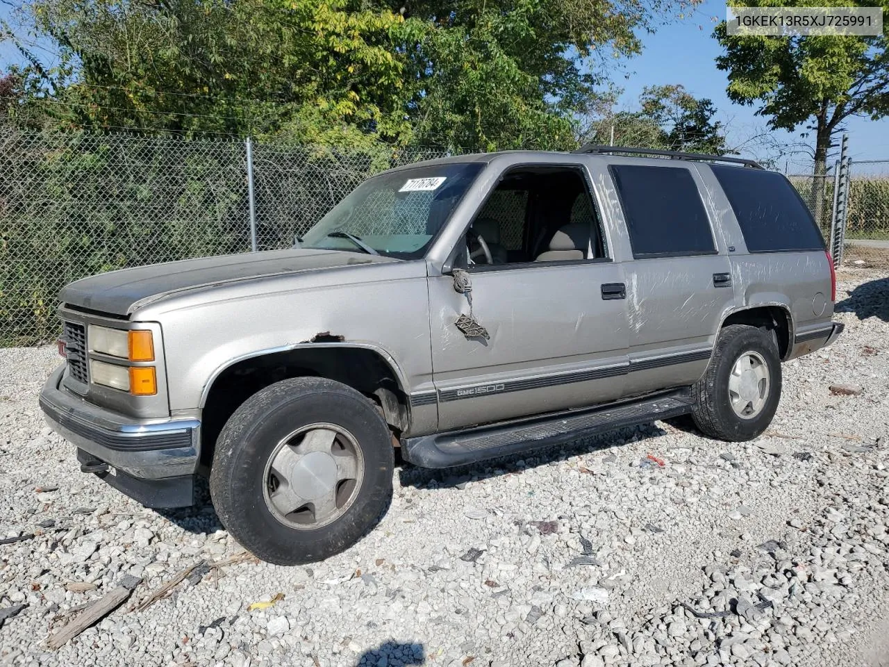 1999 GMC Yukon VIN: 1GKEK13R5XJ725991 Lot: 71176784