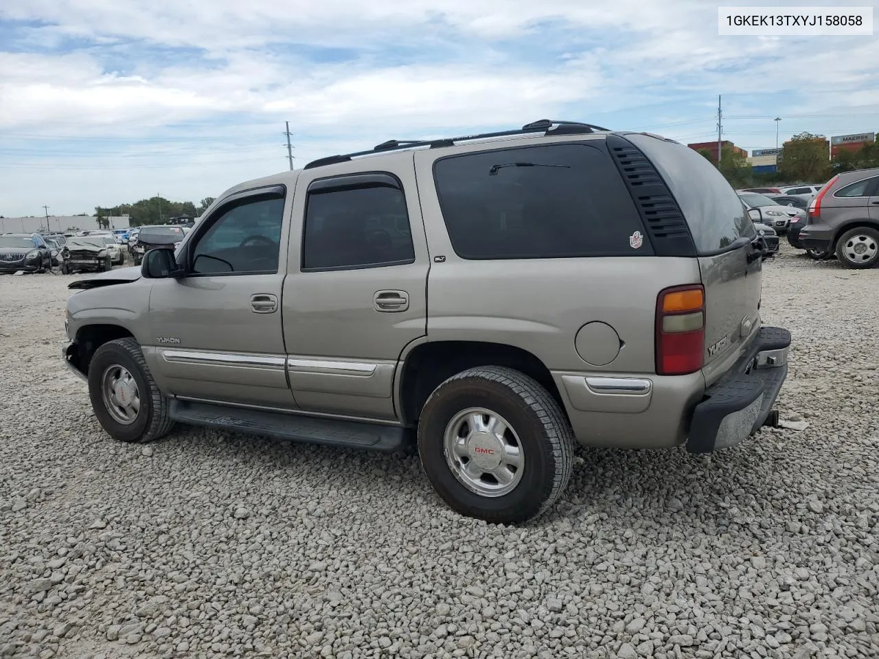 1GKEK13TXYJ158058 2000 GMC Yukon