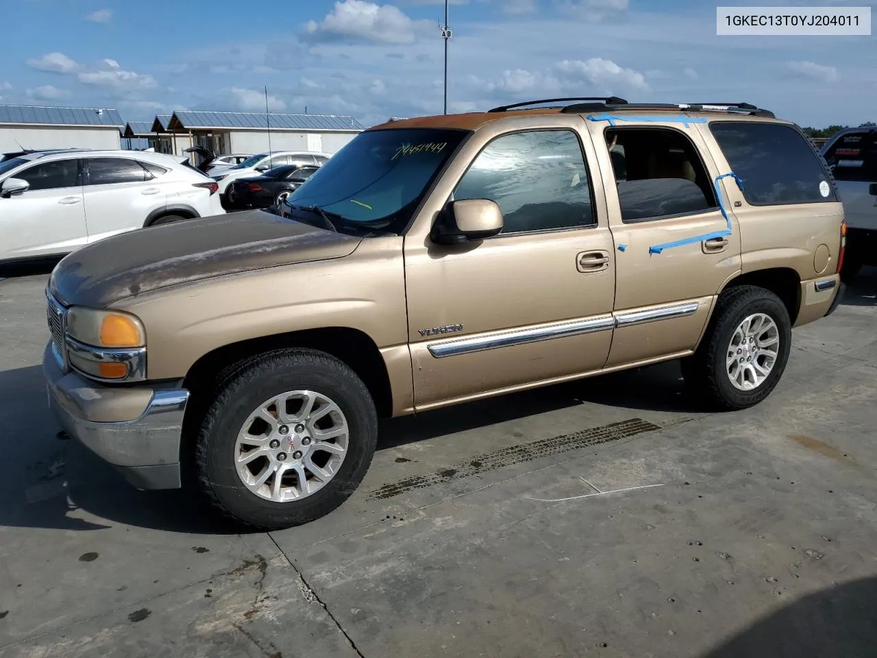 2000 GMC Yukon VIN: 1GKEC13T0YJ204011 Lot: 74451944