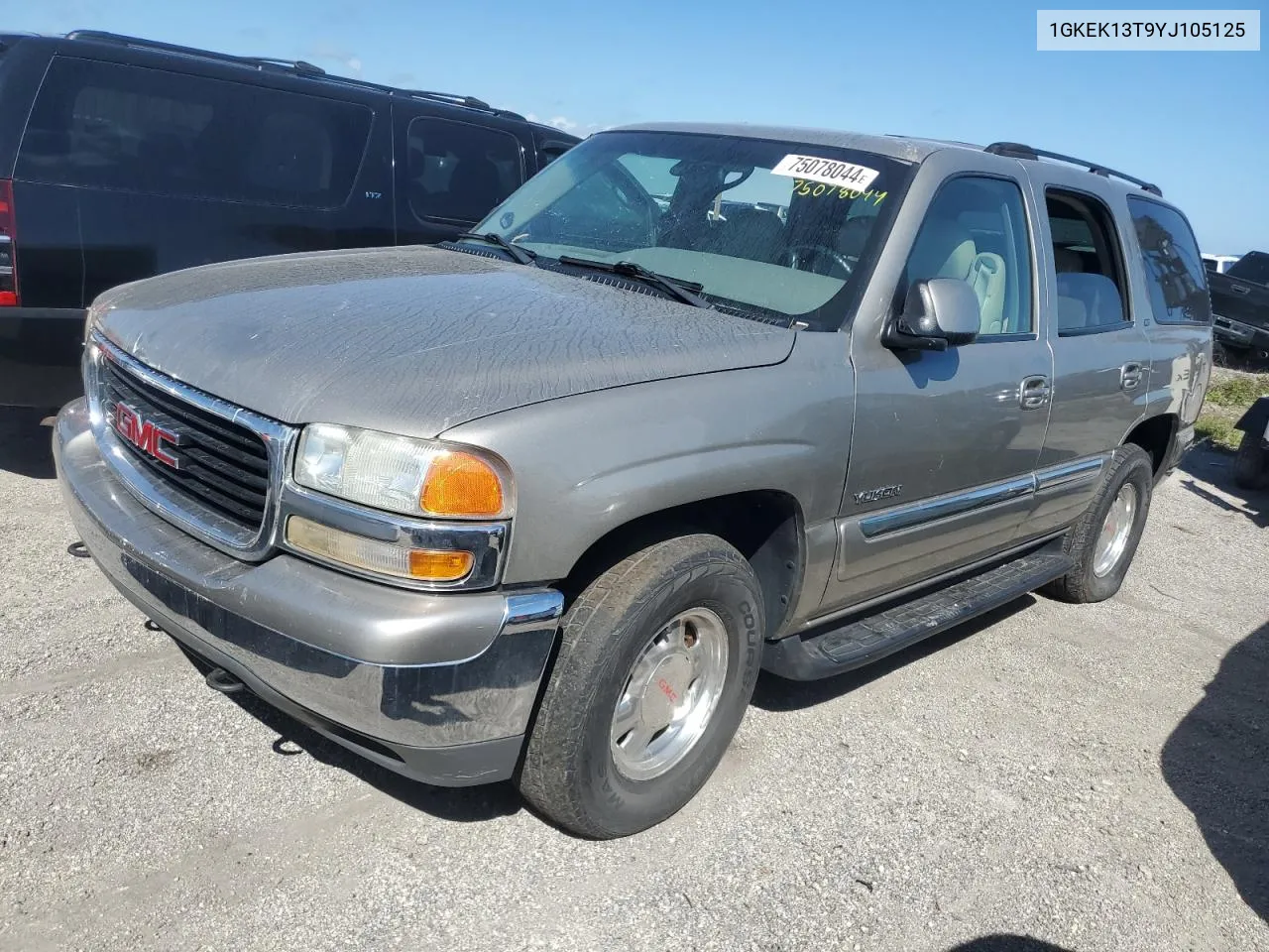 2000 GMC Yukon VIN: 1GKEK13T9YJ105125 Lot: 75078044