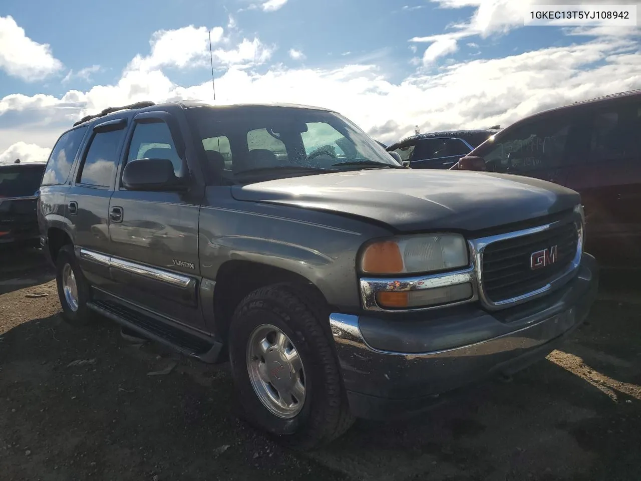 2000 GMC Yukon VIN: 1GKEC13T5YJ108942 Lot: 75210044