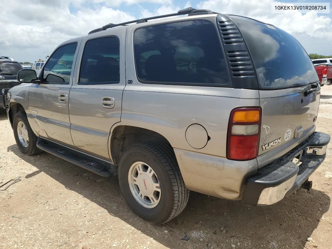 2001 GMC Yukon VIN: 1GKEK13V01R208734 Lot: 59297534